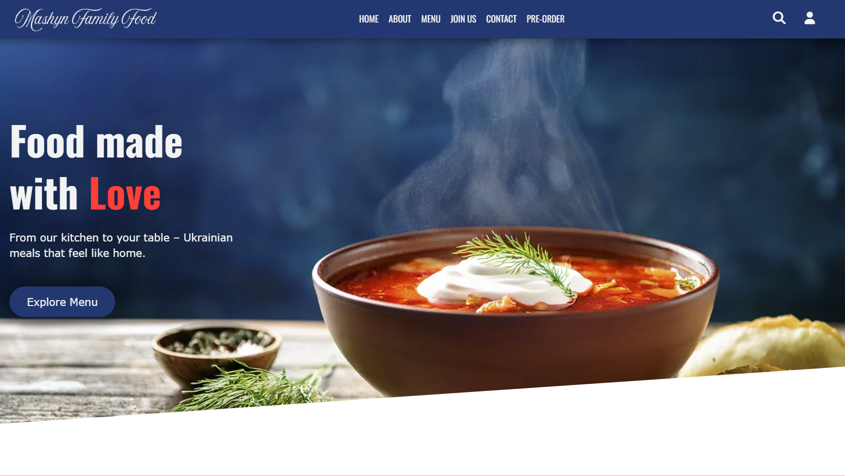 Mashyn Family Food website - Home page Mashyn Family Food website - Home page